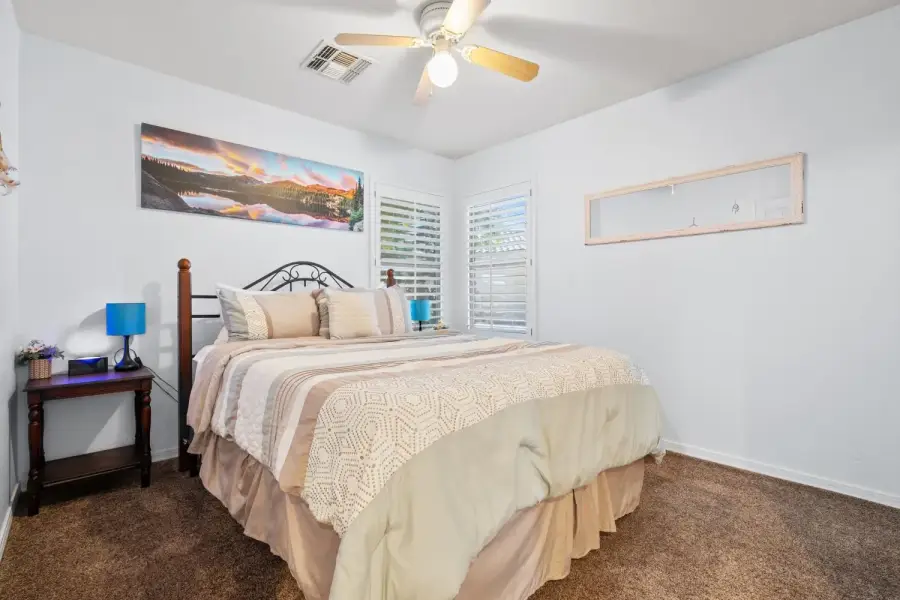 Bedroom #3 is cozy and well appointed