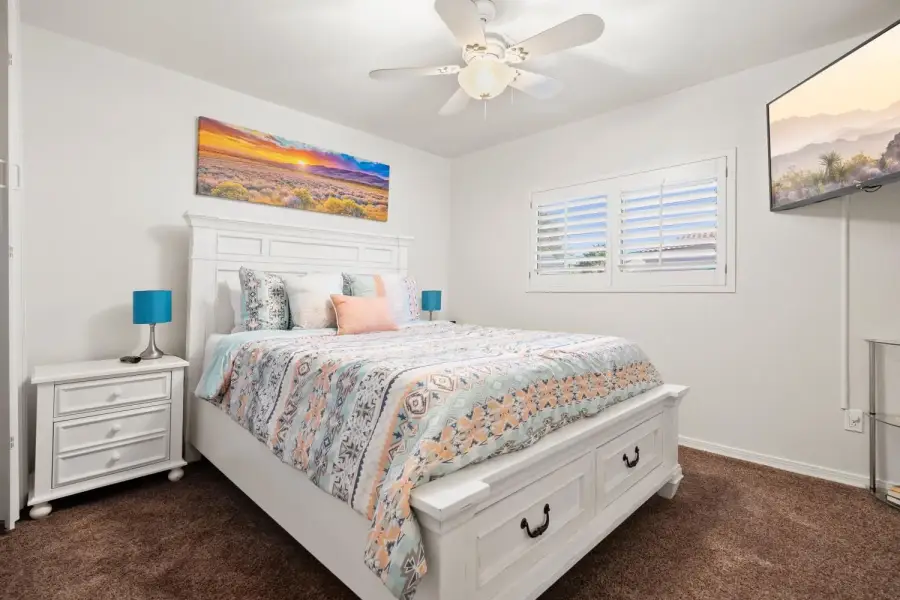 Bedroom #2 is spacious and well appointed